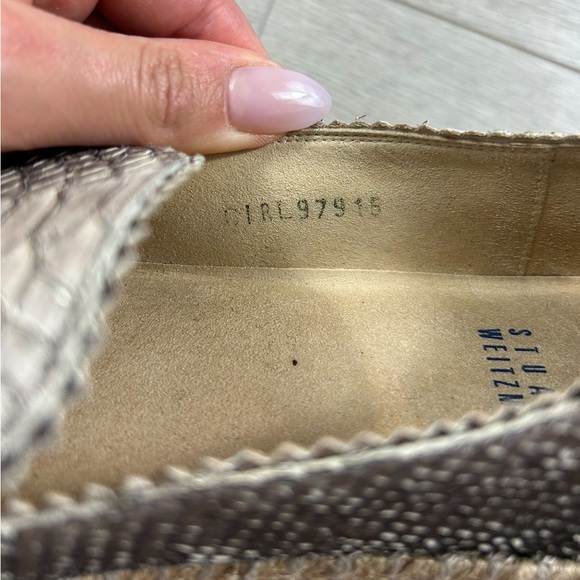 Stuart Weitzman Animal Print Espadrilles - Picture 7 of 10